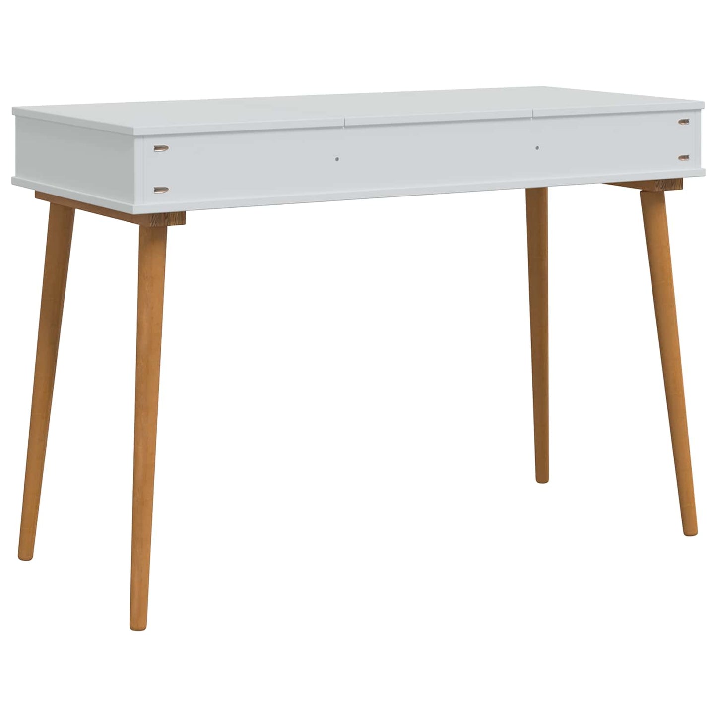 vidaxl Dressing Table FAUSKE White 112 x 50 x 78 cm