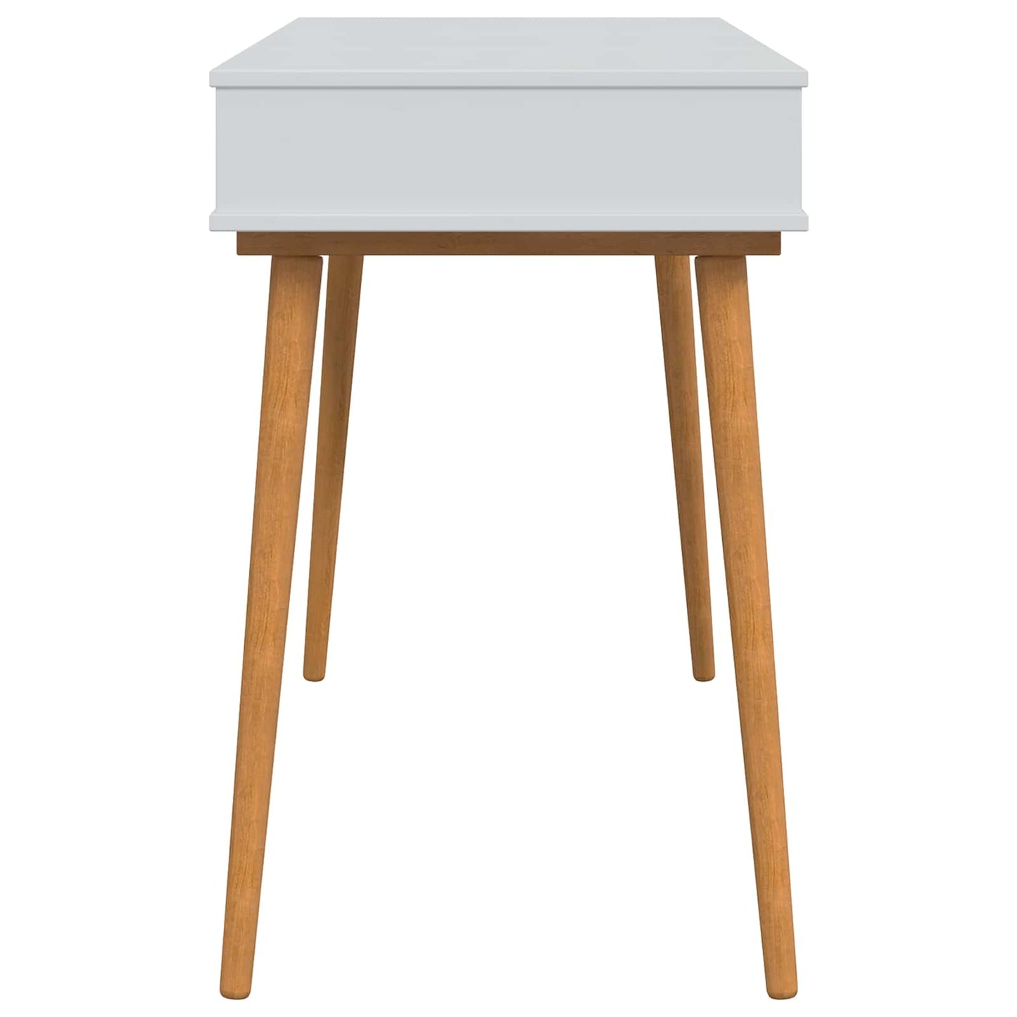 vidaxl Dressing Table FAUSKE White 112 x 50 x 78 cm