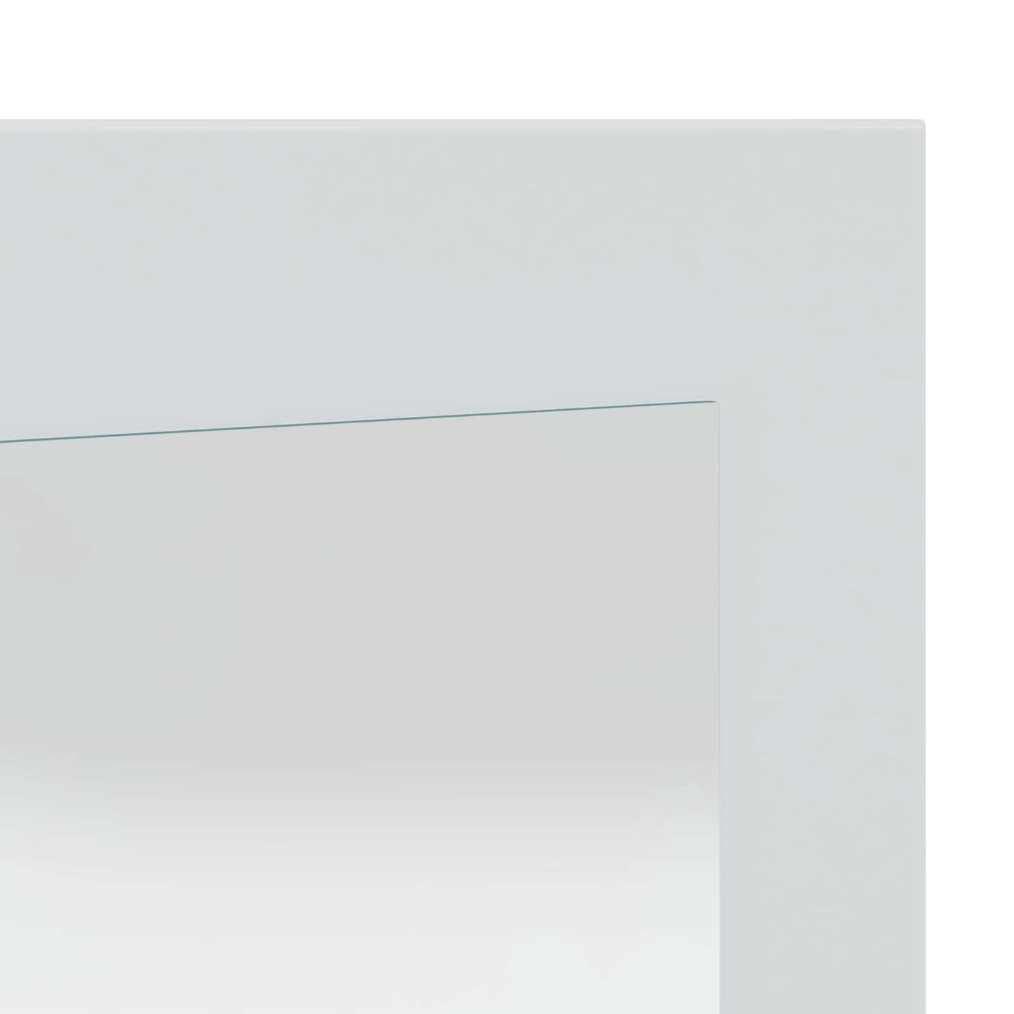 vidaxl Mirror FAUSKE White 43 x 3.5 x 77 cm Rectangular