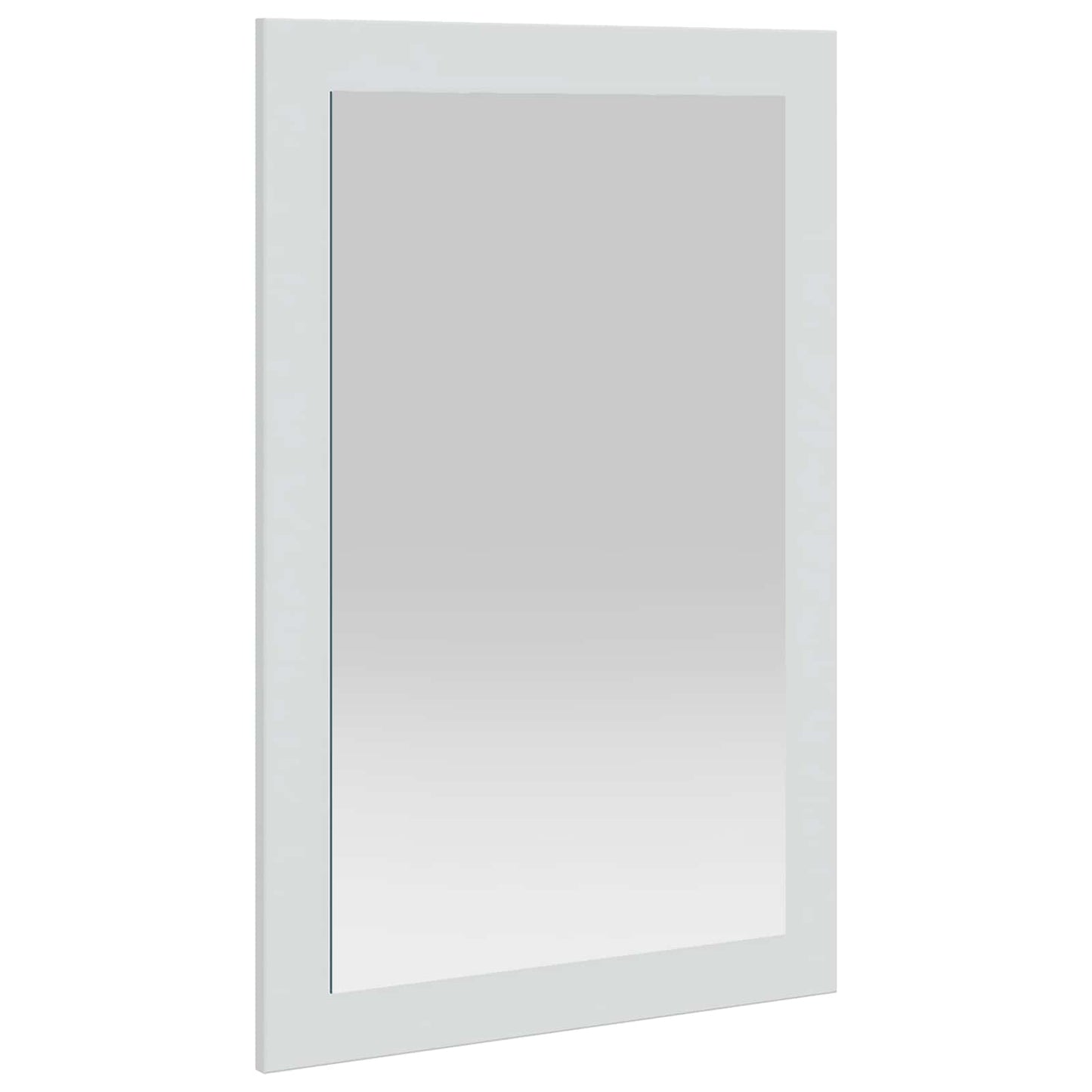 vidaxl Mirror FAUSKE White 43 x 3.5 x 77 cm Rectangular