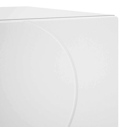 vidaXL Bedside Cabinet 2 pcs White 33.5 x 34.5 x 50 cm Engineered Wood