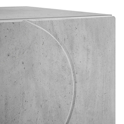 vidaXL Bedside Cabinet 2 pcs Concrete Grey 33.5 x 34.5 x 50 cm