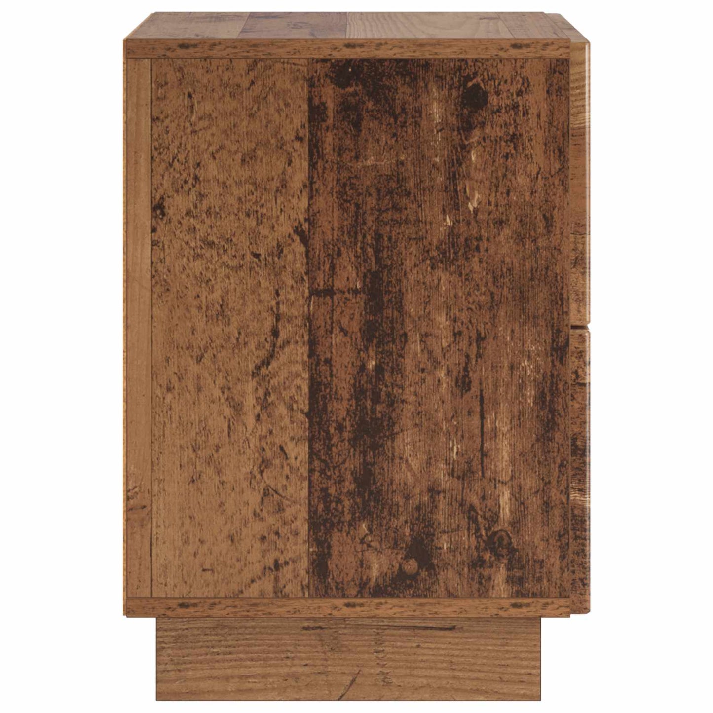 vidaXL Bedside Cabinet 2 pcs Oak Wood 33.5 x 34.5 x 50 cm