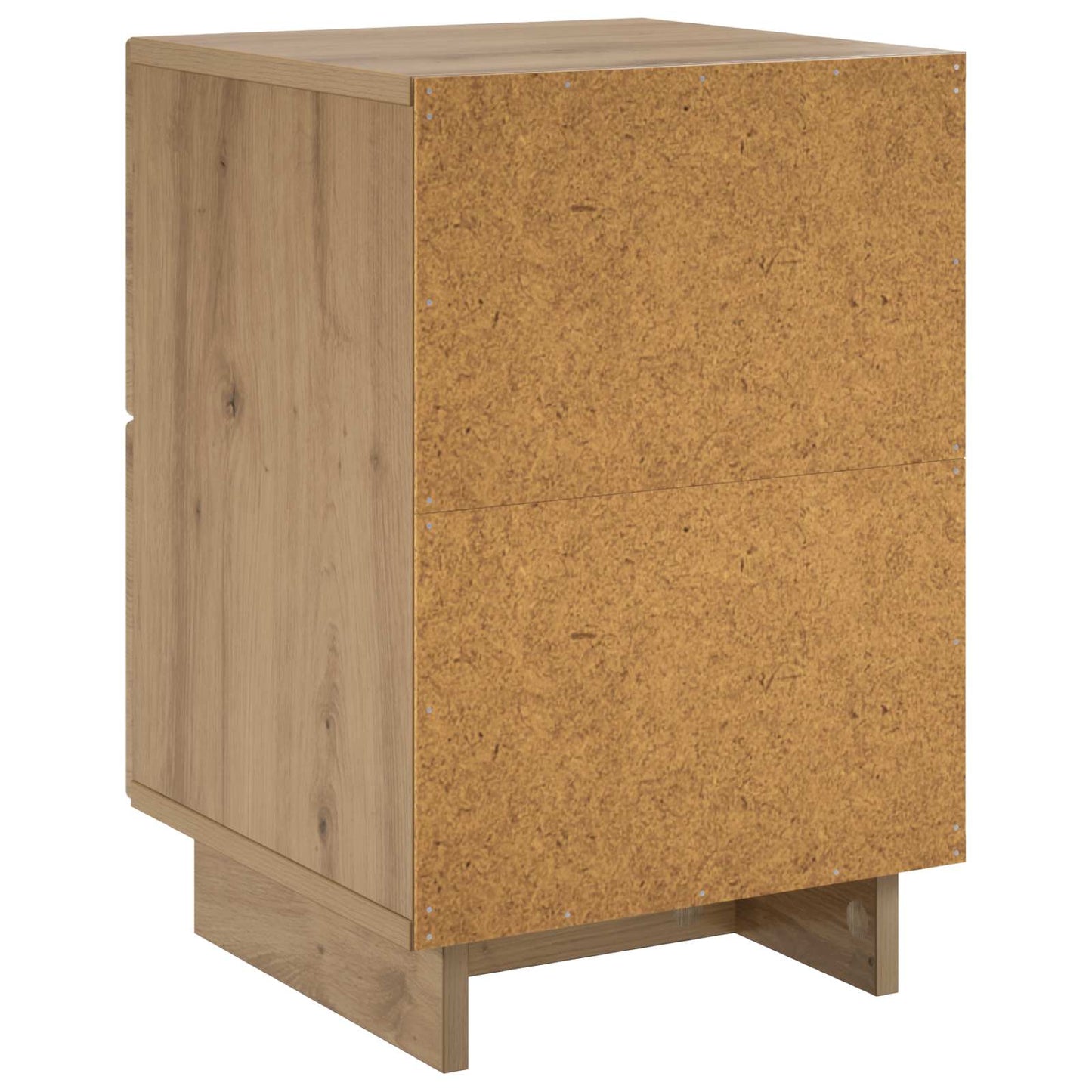 vidaXL Bedside Cabinet Artisan Oak 33.5 x 34.5 x 50 cm Engineered Wood