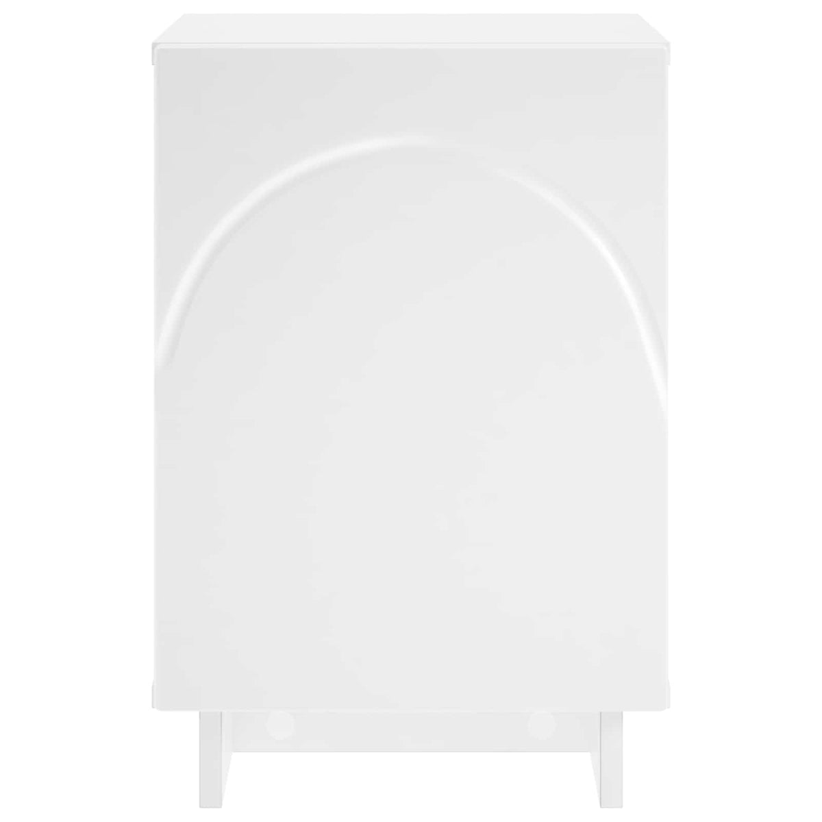 vidaXL Bedside Cabinet 2 pcs White 33.5 x 34.5 x 50 cm Engineered Wood