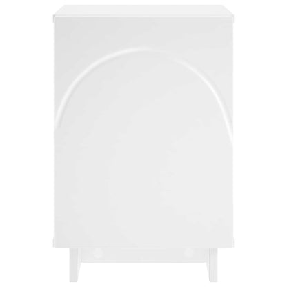 vidaXL Bedside Cabinet 2 pcs White 33.5 x 34.5 x 50 cm Engineered Wood
