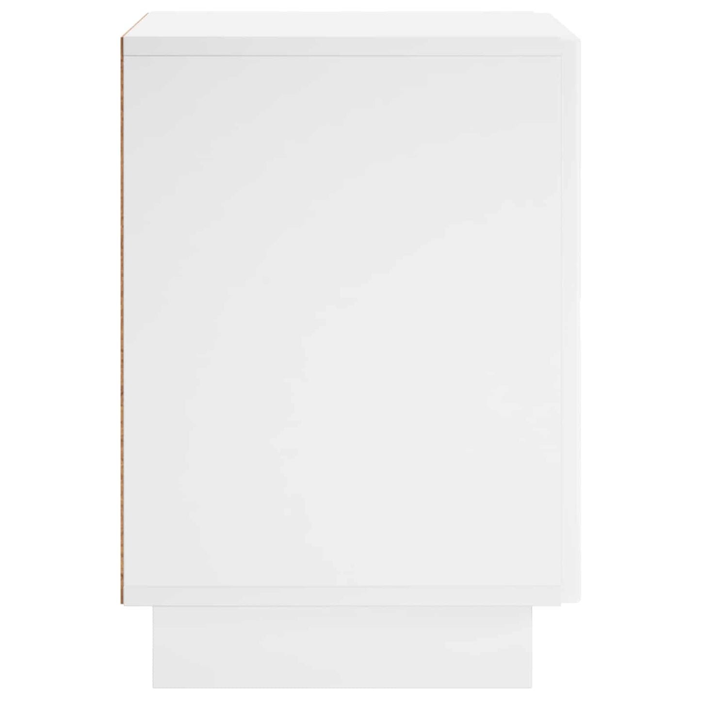 vidaXL Bedside Cabinet 2 pcs White 33.5 x 34.5 x 50 cm Engineered Wood