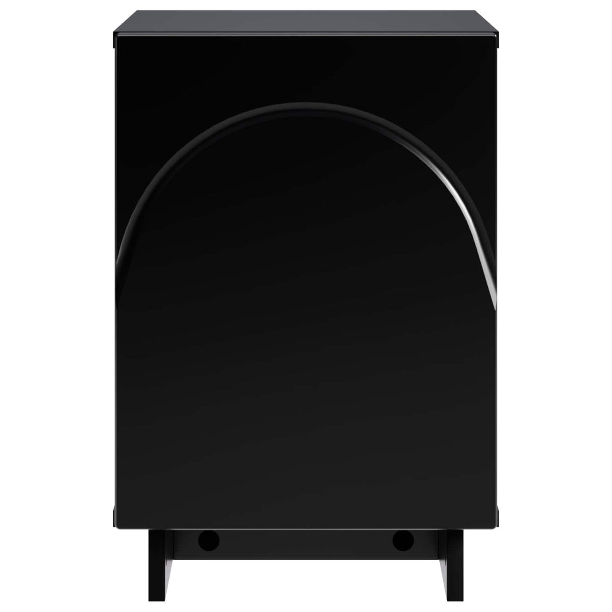 vidaXL Bedside Cabinet 2 pcs Black 33.5 x 34.5 x 50 cm Engineered Wood