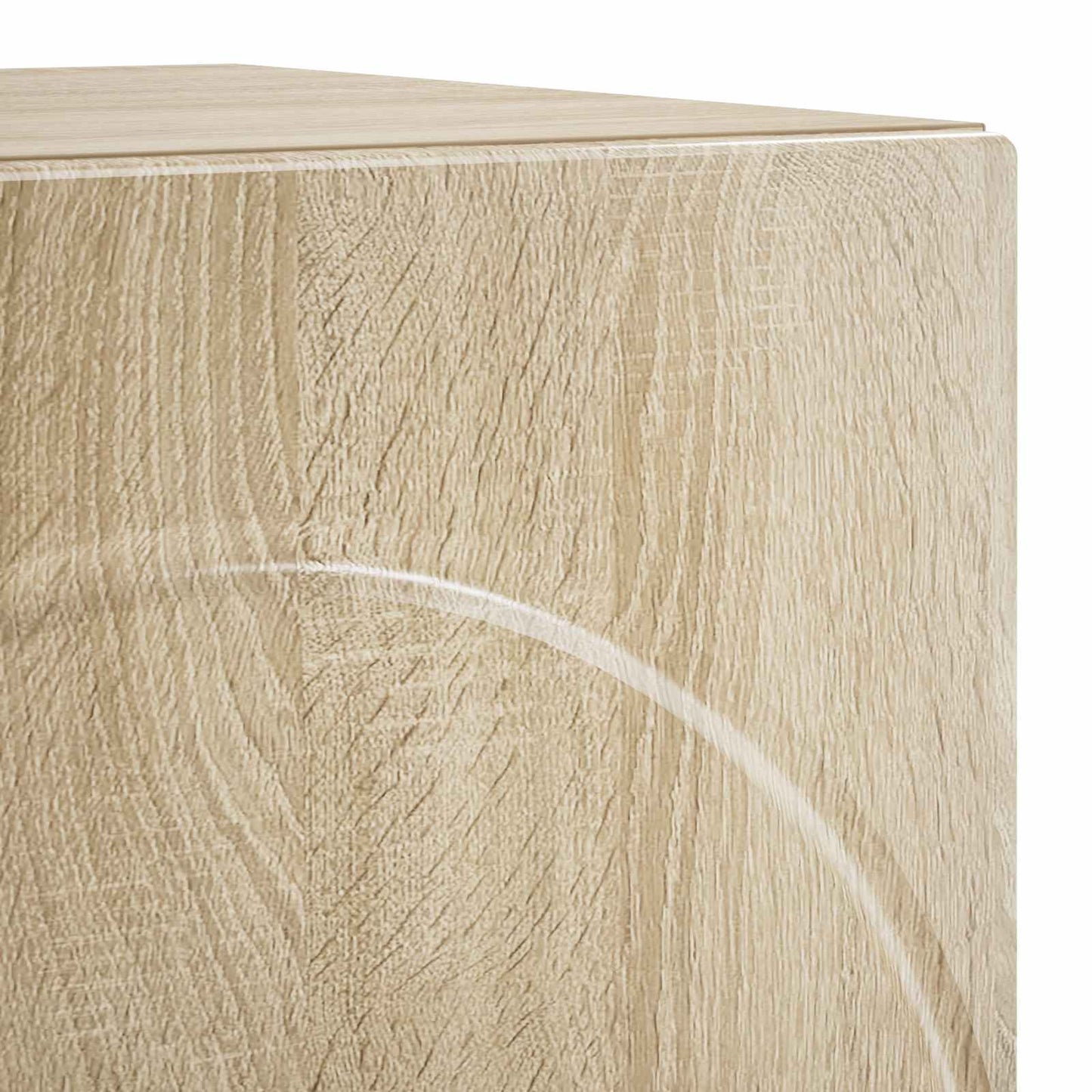 vidaXL Bedside Cabinet 2 pcs Sonoma Oak 33.5 x 34.5 x 50 cm