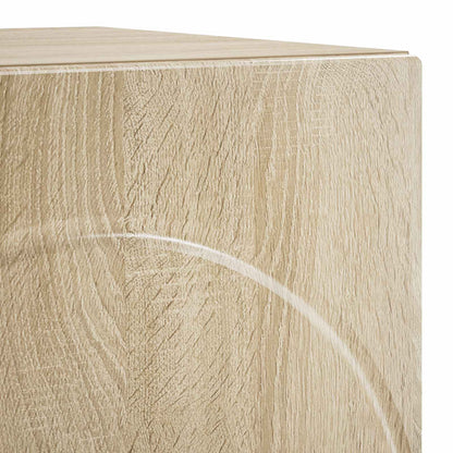vidaXL Bedside Cabinet 2 pcs Sonoma Oak 33.5 x 34.5 x 50 cm