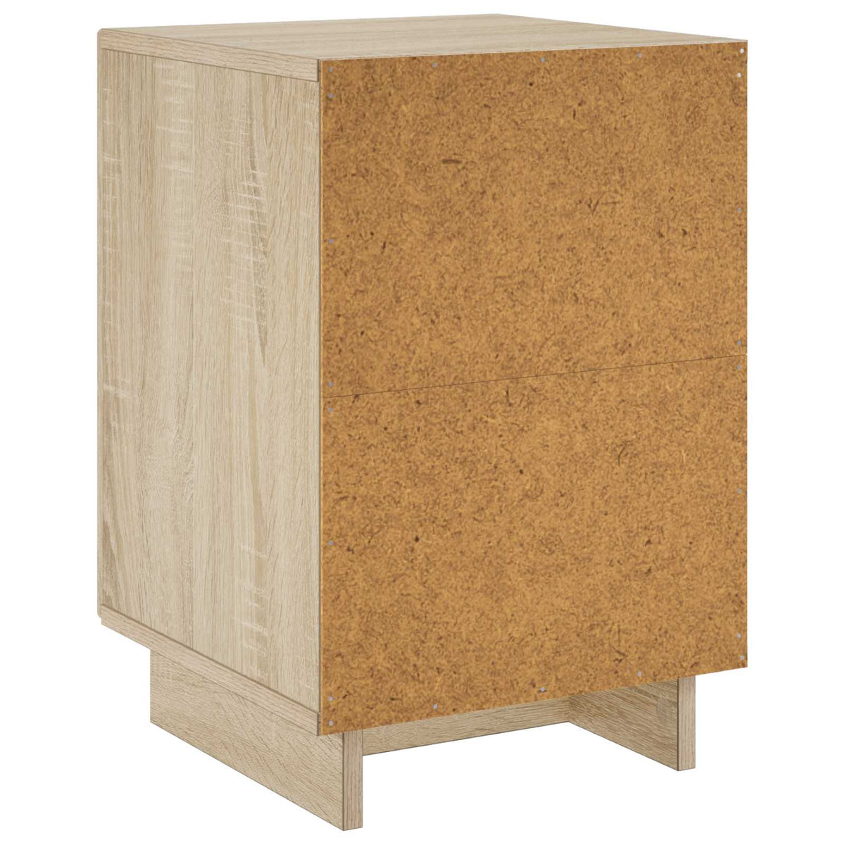 vidaXL Bedside Cabinet 2 pcs Sonoma Oak 33.5 x 34.5 x 50 cm