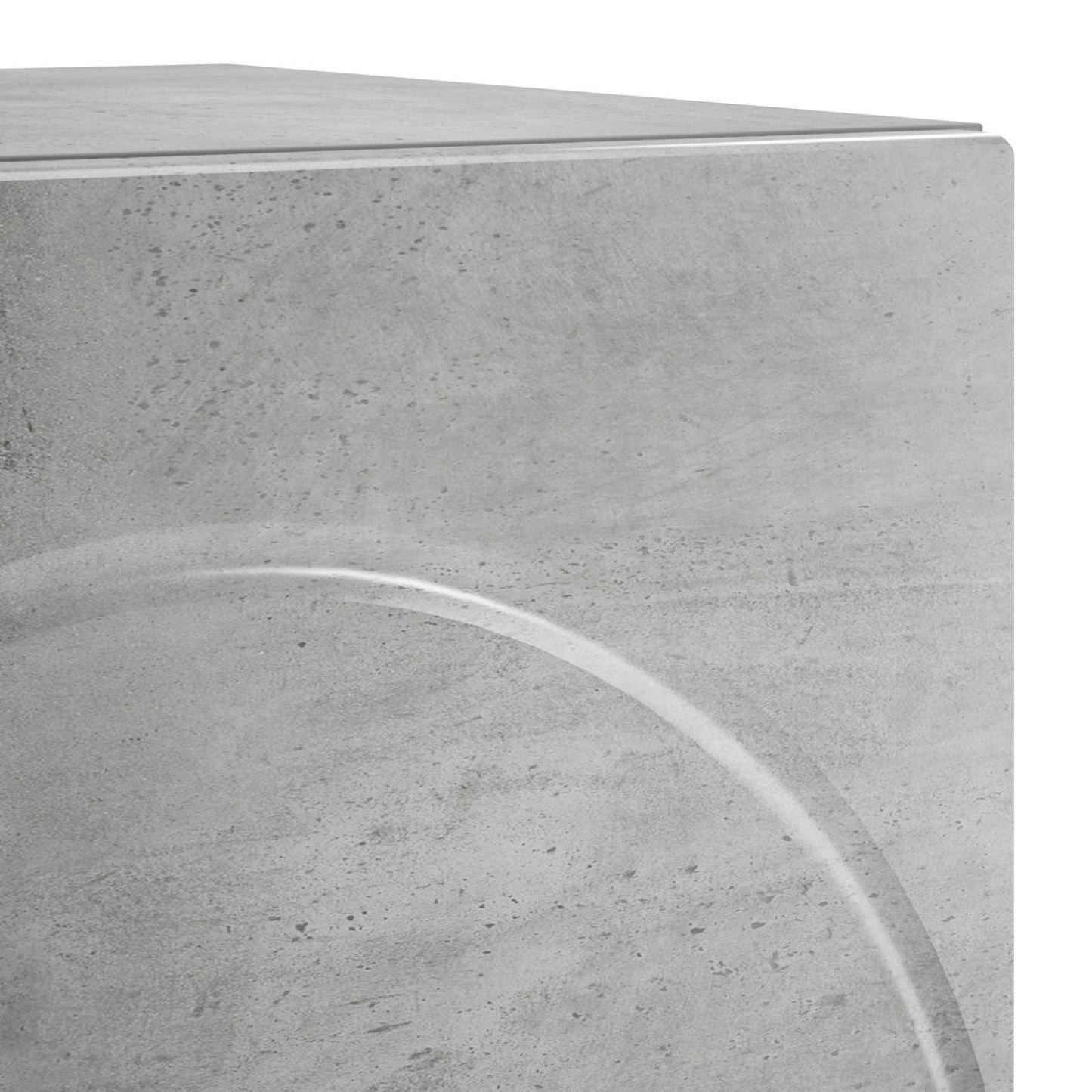 vidaXL Bedside Cabinet 2 pcs Concrete Grey 33.5 x 34.5 x 50 cm