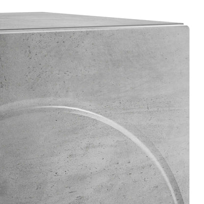 vidaXL Bedside Cabinet 2 pcs Concrete Grey 33.5 x 34.5 x 50 cm