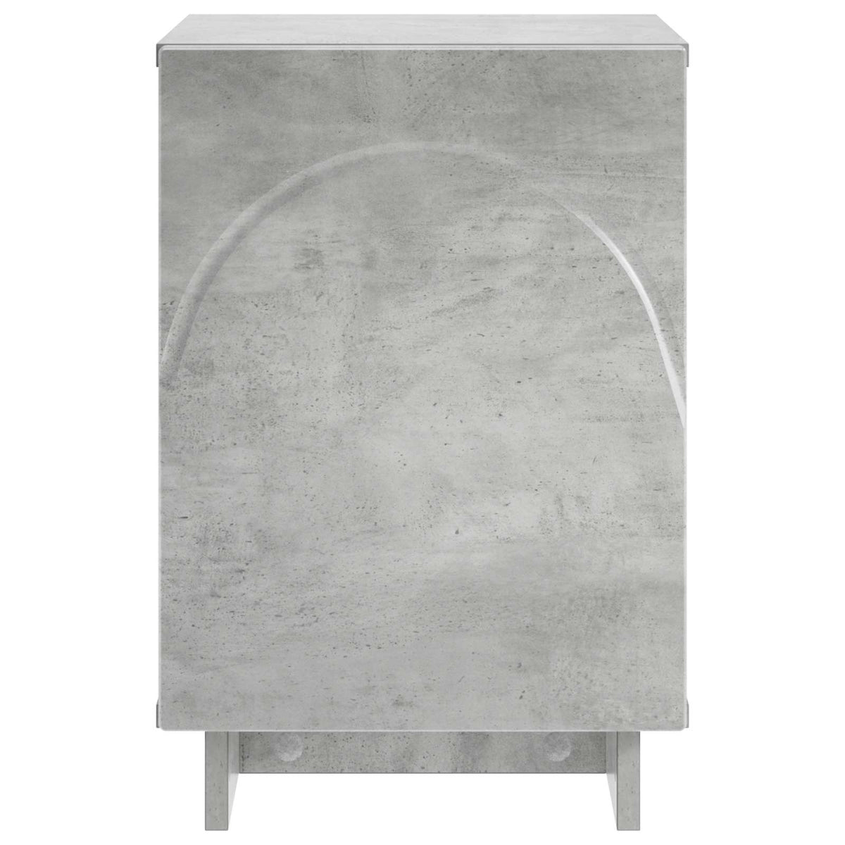 vidaXL Bedside Cabinet 2 pcs Concrete Grey 33.5 x 34.5 x 50 cm