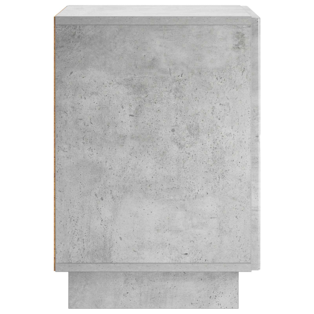 vidaXL Bedside Cabinet 2 pcs Concrete Grey 33.5 x 34.5 x 50 cm