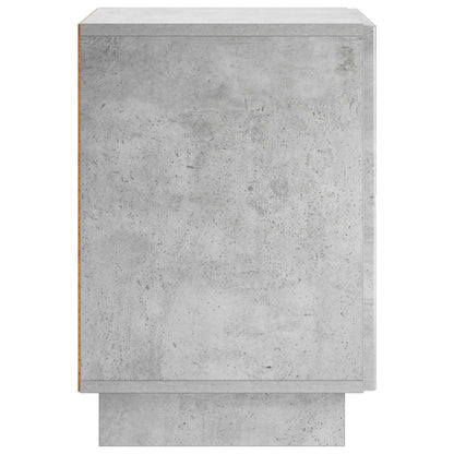 vidaXL Bedside Cabinet 2 pcs Concrete Grey 33.5 x 34.5 x 50 cm