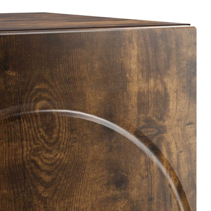 vidaXL Bedside Cabinet Smoked Oak 33.5 x 34.5 x 50 cm Engineered Wood
