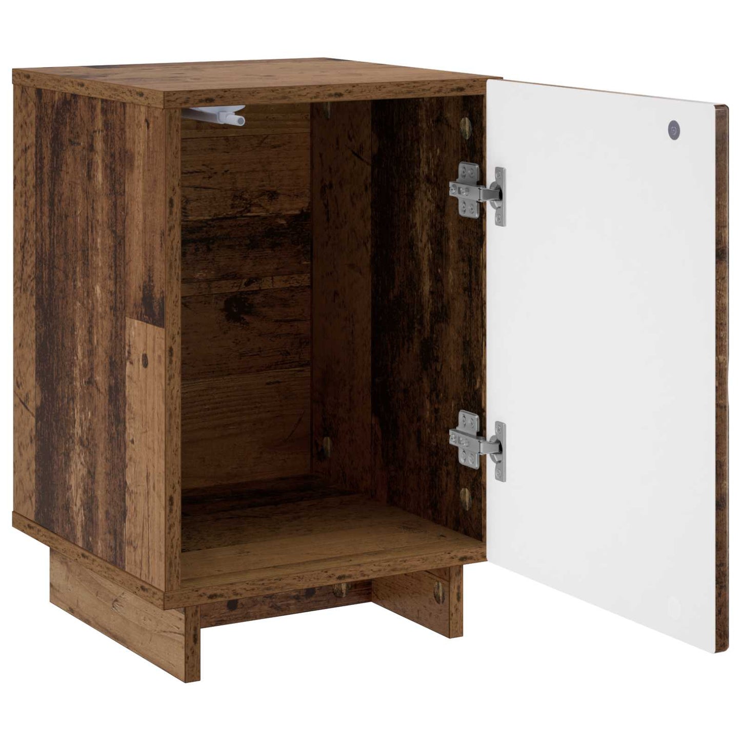 vidaXL Bedside Cabinet 2 pcs Old Wood 33.5 x 34.5 x 50 cm