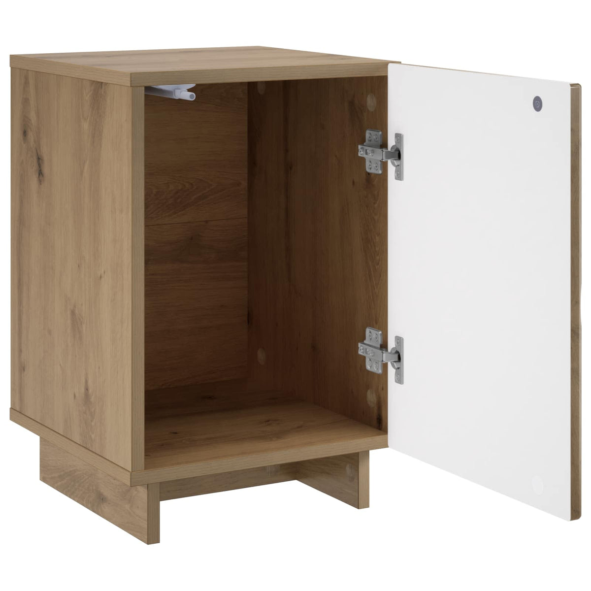 vidaXL Bedside Cabinet 2 pcs Artisan Oak 33.5 x 34.5 x 50 cm