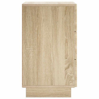 vidaXL Bedside Cabinet 2 pcs Sonoma Oak 33.5 x 34.5 x 60 cm
