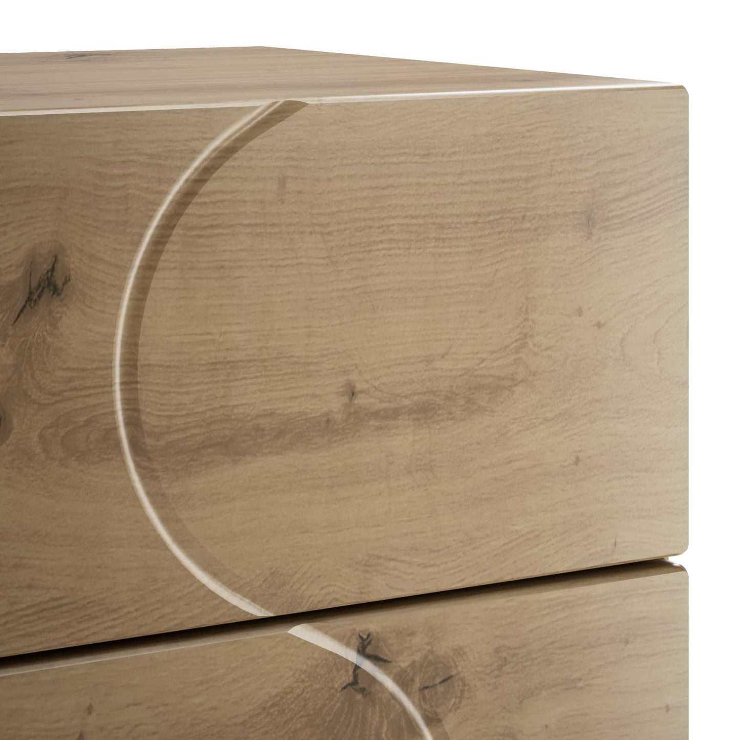 vidaXL Bedside Cabinet Artisan Oak 33.5 x 34.5 x 60 cm Engineered Wood