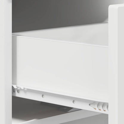 vidaXL Coffee Table White 95 x 50.5 x 35 cm Engineered Wood