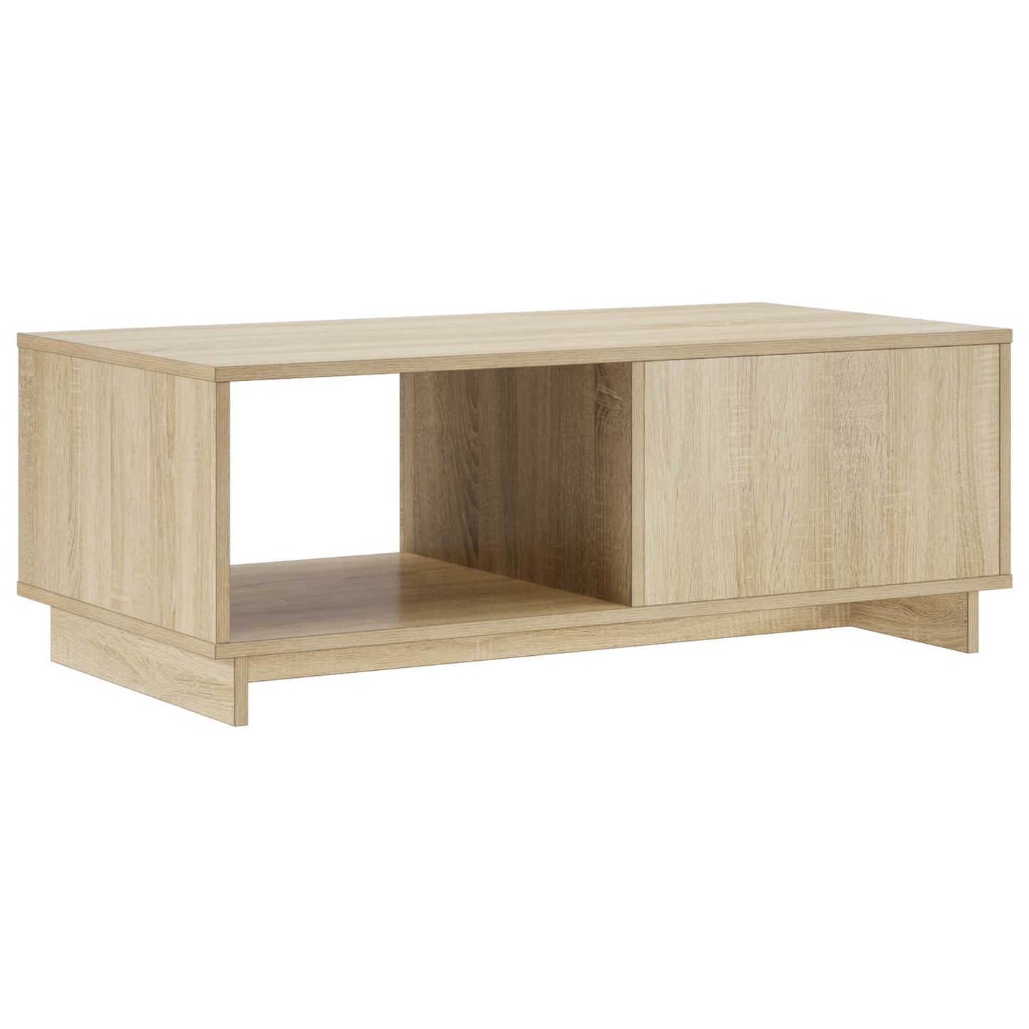 vidaXL Coffee Table Sonoma Oak 95 x 50.5 x 35 cm Engineered Wood