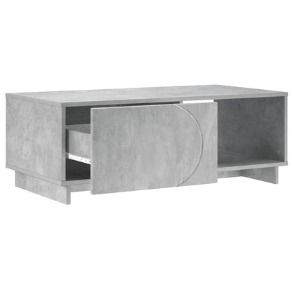 vidaXL Coffee Table Concrete Grey 95 x 50.5 x 35 cm Engineered Wood