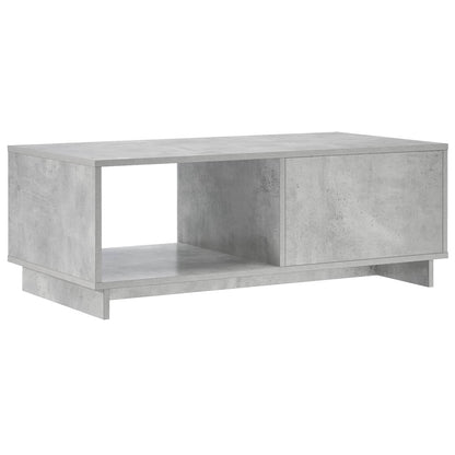 vidaXL Coffee Table Concrete Grey 95 x 50.5 x 35 cm Engineered Wood
