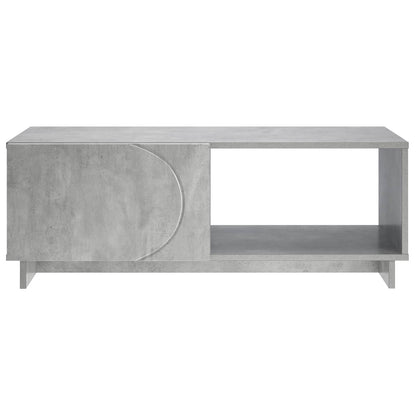 vidaXL Coffee Table Concrete Grey 95 x 50.5 x 35 cm Engineered Wood