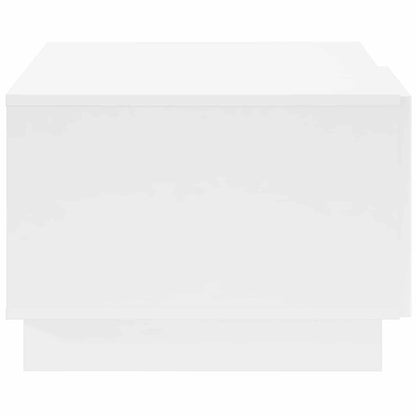 vidaXL Coffee Table High Gloss White 95 x 50.5 x 35 cm Engineered Wood