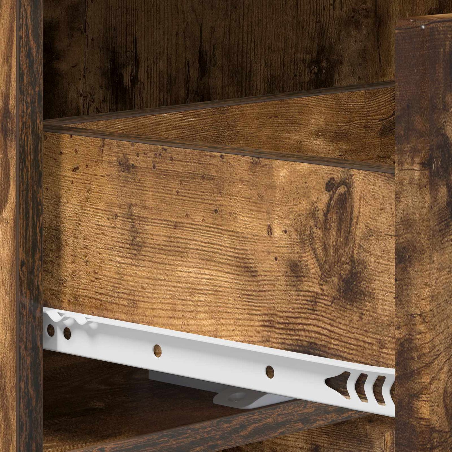 vidaXL Coffee Table Smoked Oak 95 x 50.5 x 35 cm Engineered Wood