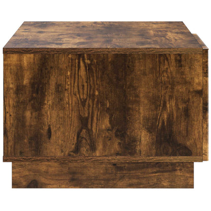 vidaXL Coffee Table Smoked Oak 95 x 50.5 x 35 cm Engineered Wood