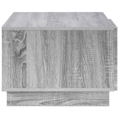 vidaXL Coffee Table Grey Sonoma 95 x 50.5 x 35 cm Engineered Wood