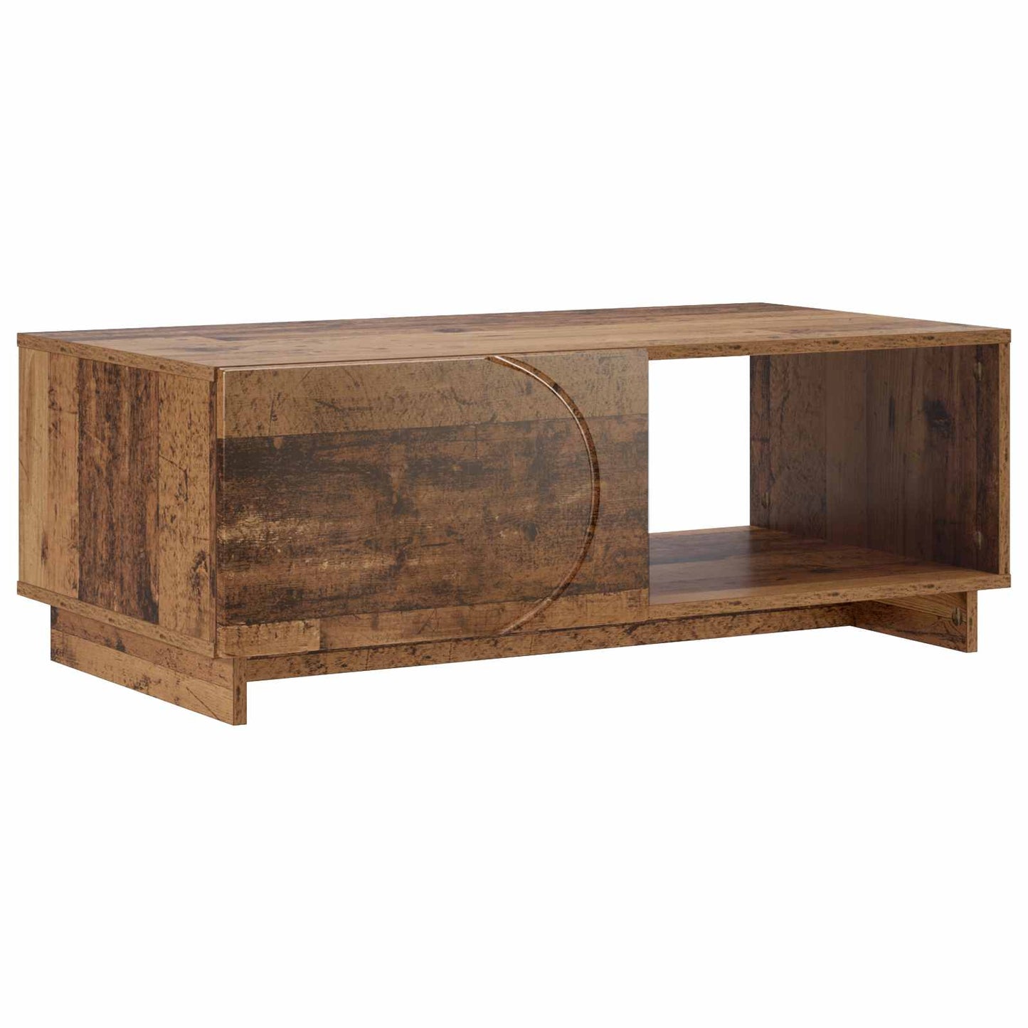 vidaXL Coffee Table Old Wood 95 x 50.5 x 35 cm Engineered Wood