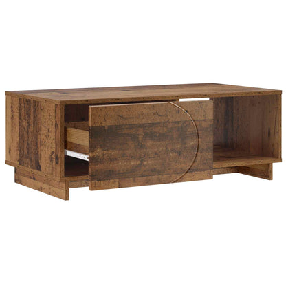 vidaXL Coffee Table Old Wood 95 x 50.5 x 35 cm Engineered Wood