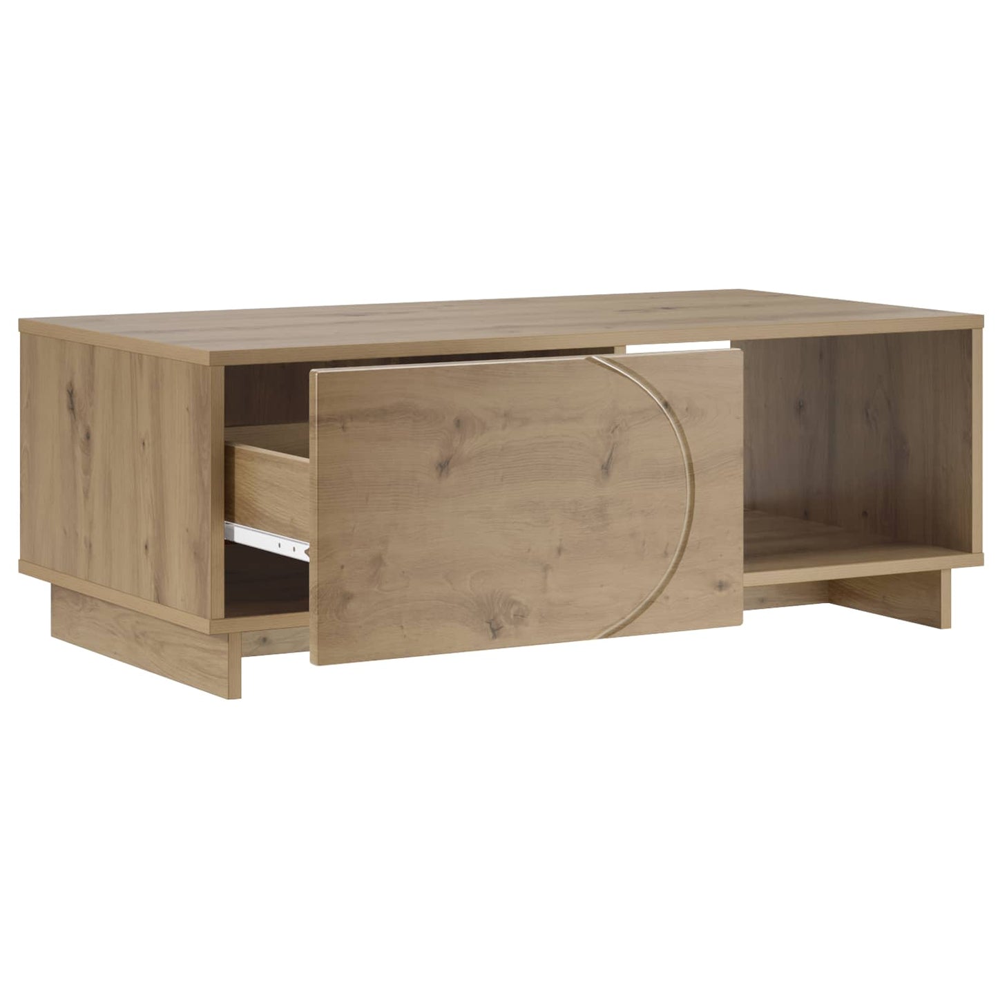 vidaXL Coffee Table Artisan Oak 95 x 50.5 x 35 cm Engineered Wood