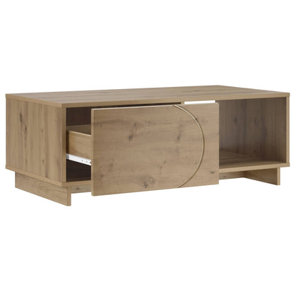 vidaXL Coffee Table Artisan Oak 95 x 50.5 x 35 cm Engineered Wood