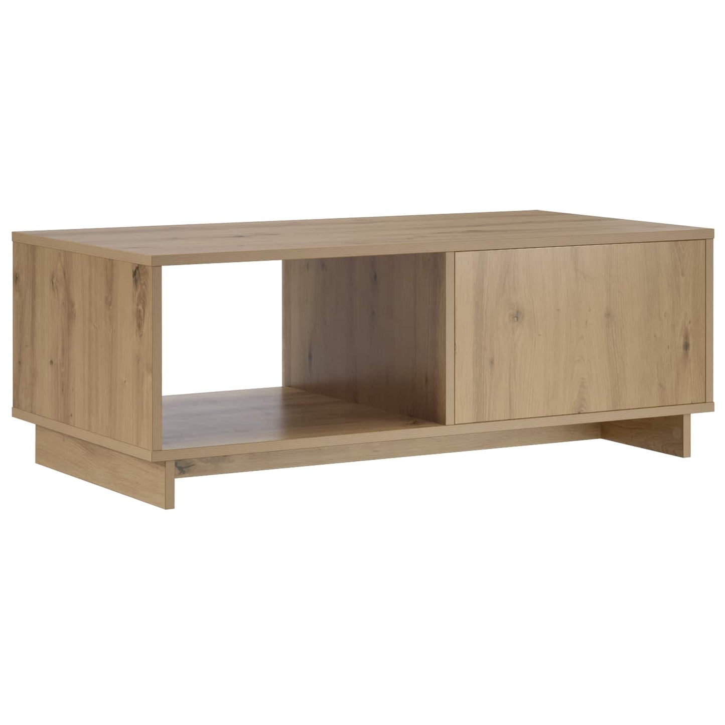 vidaXL Coffee Table Artisan Oak 95 x 50.5 x 35 cm Engineered Wood
