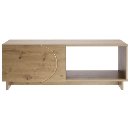 vidaXL Coffee Table Artisan Oak 95 x 50.5 x 35 cm Engineered Wood