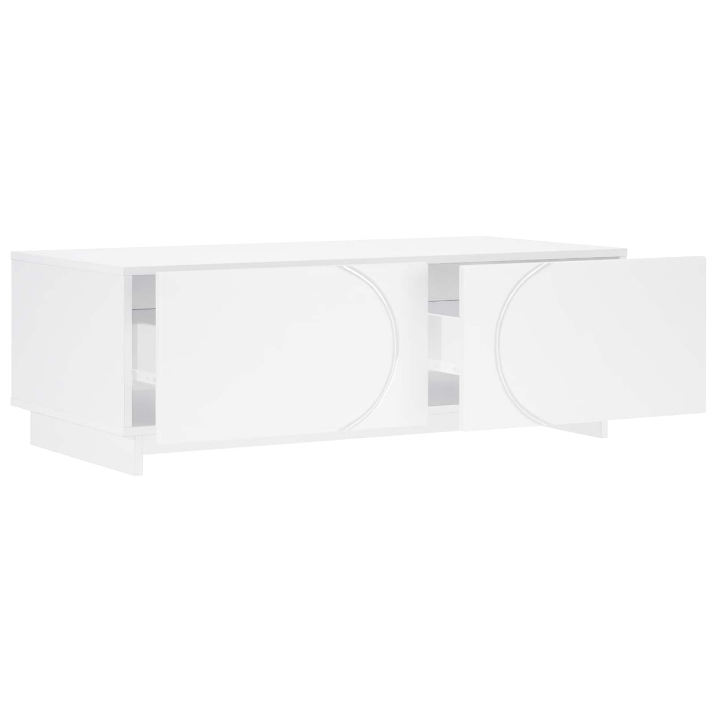 vidaXL Coffee Table White 102 x 50.5 x 35 cm Engineered Wood
