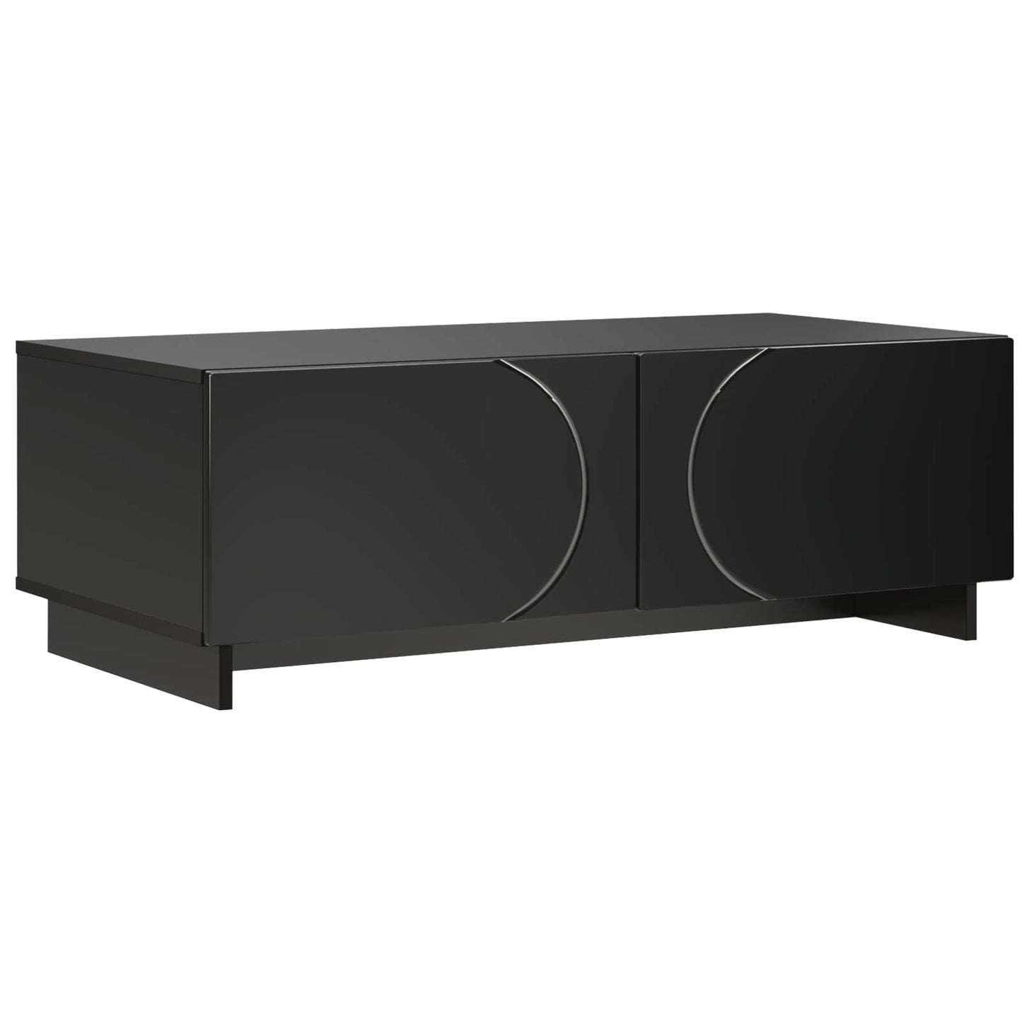 vidaXL Coffee Table Black 102 x 50.5 x 35 cm Engineered Wood