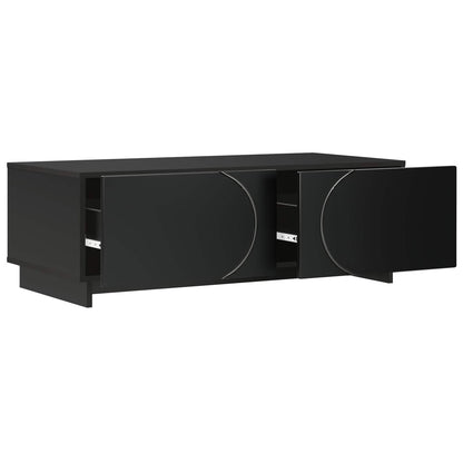 vidaXL Coffee Table Black 102 x 50.5 x 35 cm Engineered Wood