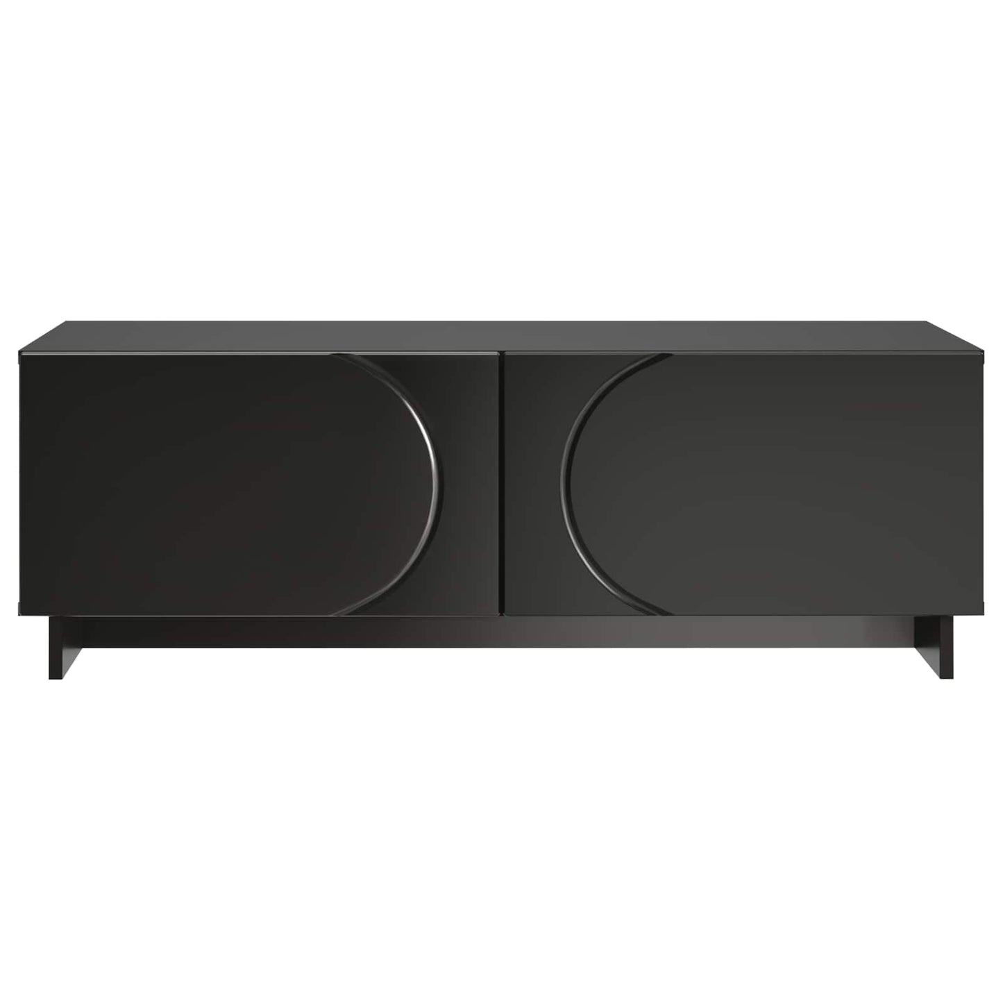 vidaXL Coffee Table Black 102 x 50.5 x 35 cm Engineered Wood