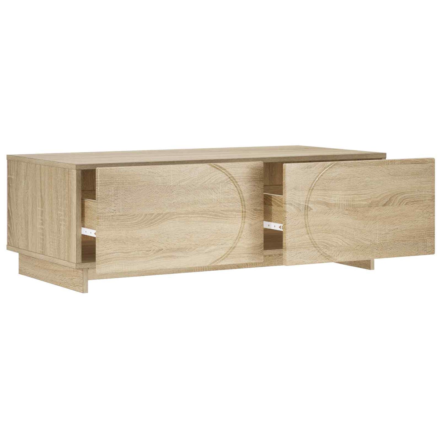 vidaXL Coffee Table Sonoma Oak 102 x 50.5 x 35 cm Engineered Wood