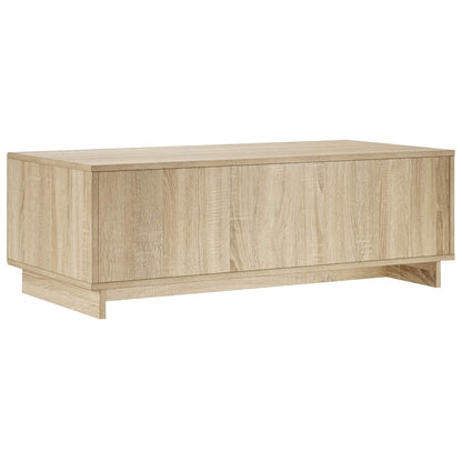 vidaXL Coffee Table Sonoma Oak 102 x 50.5 x 35 cm Engineered Wood
