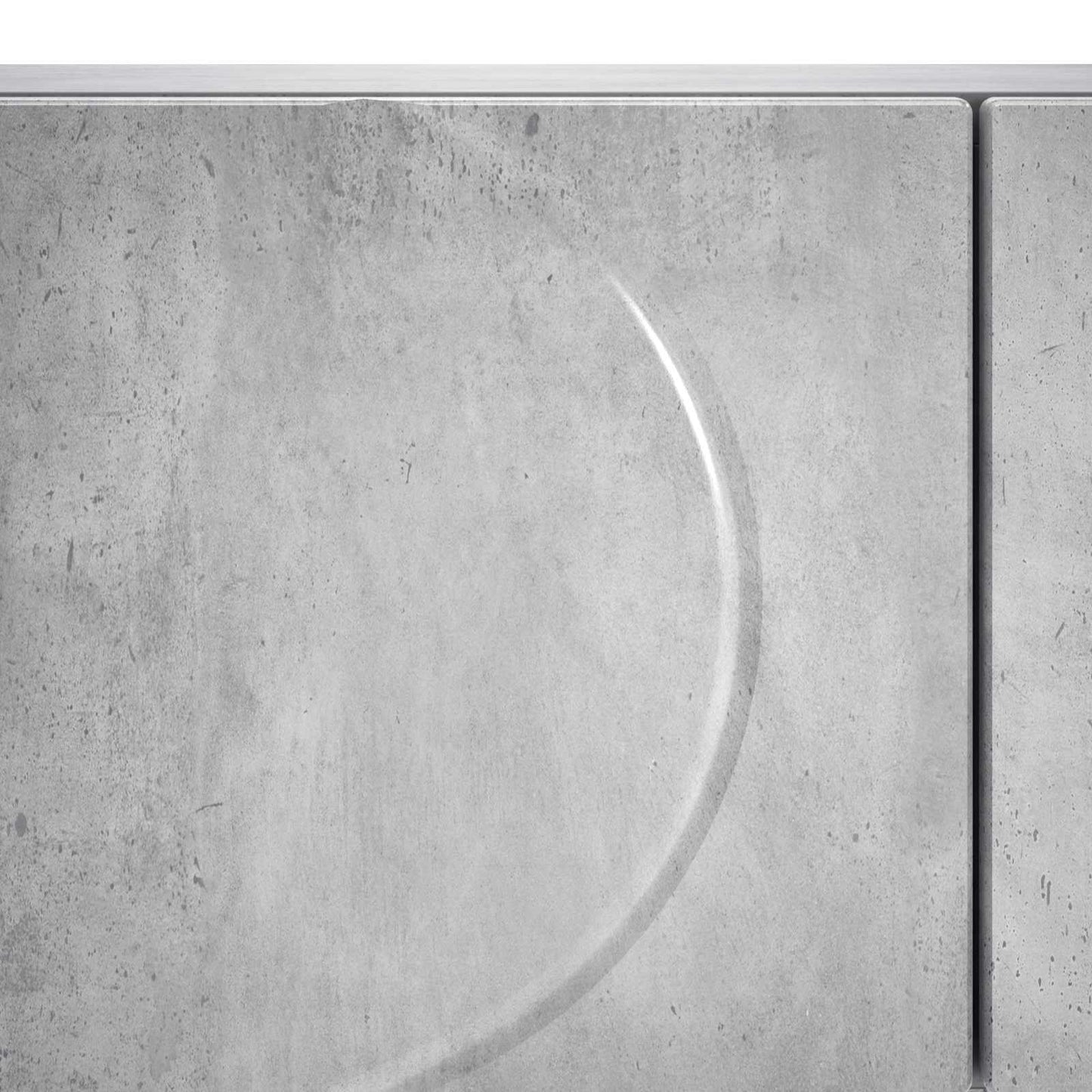 vidaXL Coffee Table Concrete Grey 102 x 50.5 x 35 cm Engineered Wood