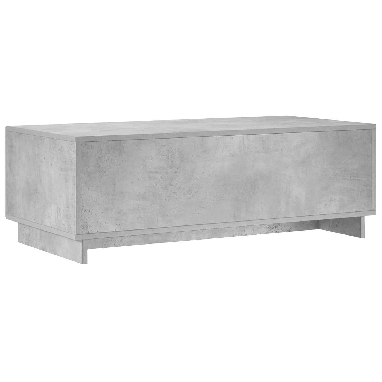 vidaXL Coffee Table Concrete Grey 102 x 50.5 x 35 cm Engineered Wood