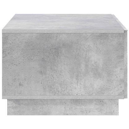 vidaXL Coffee Table Concrete Grey 102 x 50.5 x 35 cm Engineered Wood
