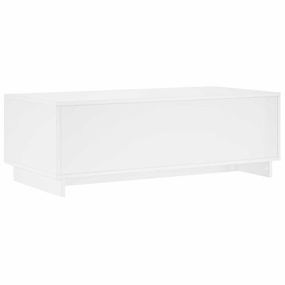vidaXL Coffee Table High Gloss White 102 x 50.5 x 35 cm